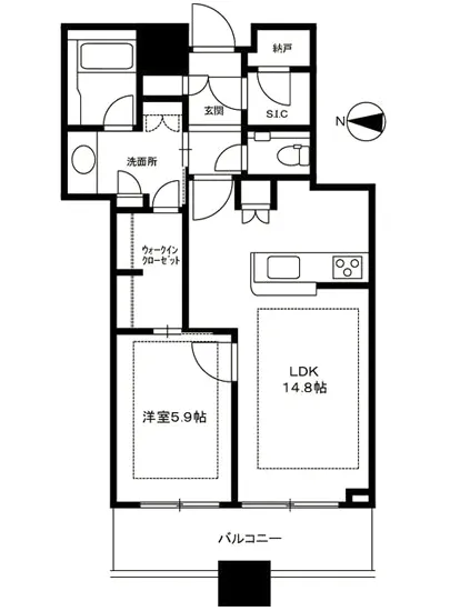 プラウドタワー千代田富士見 1710