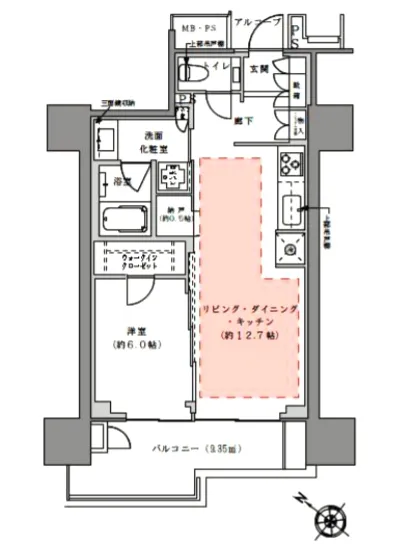プラウド渋谷本町 4F