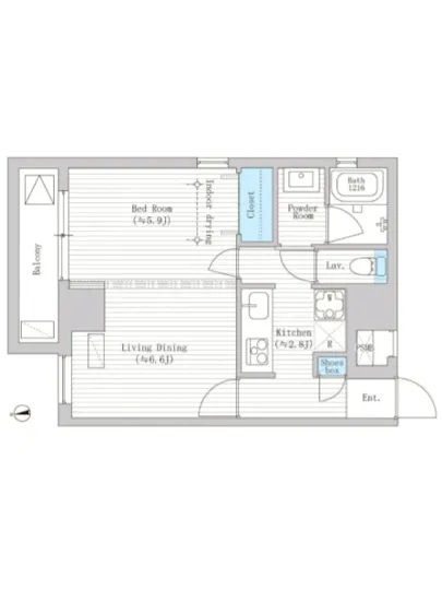 ラレイナ市谷加賀町 302