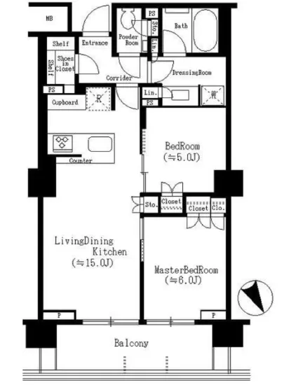 パークナード代官山 208