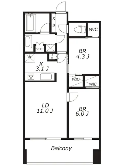 クレヴィア文京湯島 2F