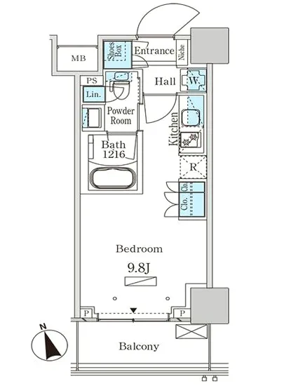パークアクシス大塚ステーションゲートタワー 1306