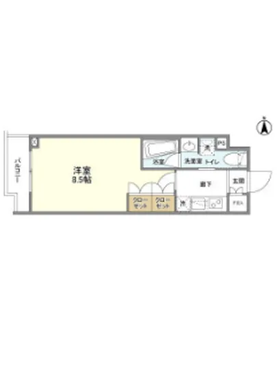 コンフォリア桜上水 106