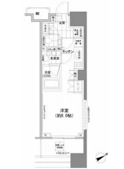 パークハビオ西新宿 1401