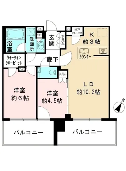 シティタワーズ東京ベイ C-2F