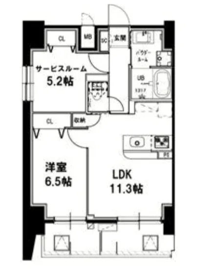 メゾンドアーク南大井 804