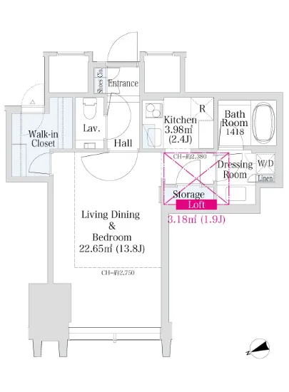 ラ・トゥール新宿グランド 1002