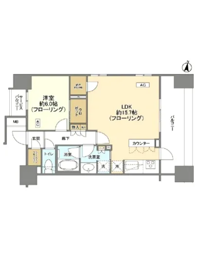 ザ・パークハウスアーバンス御茶ノ水 1402