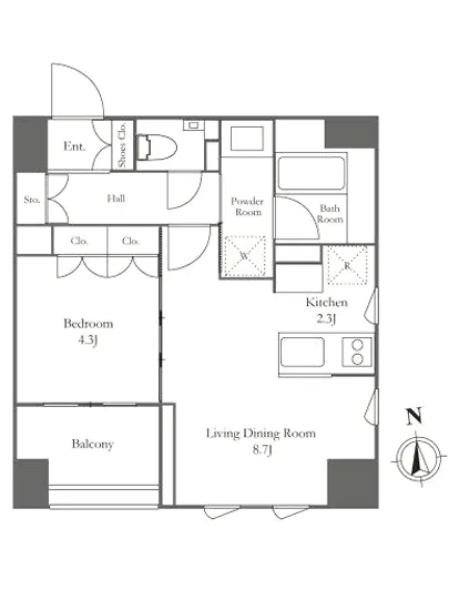 ブランズ大手町 2F