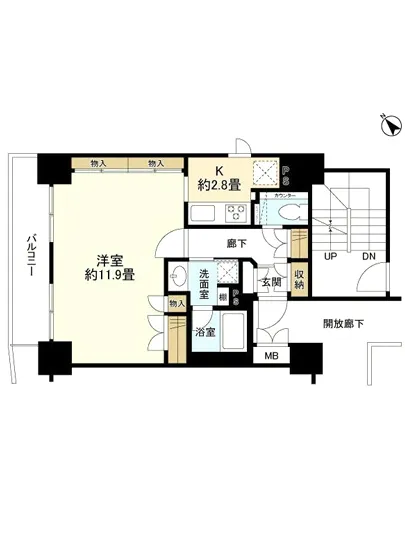 モアクレスト築地 3F