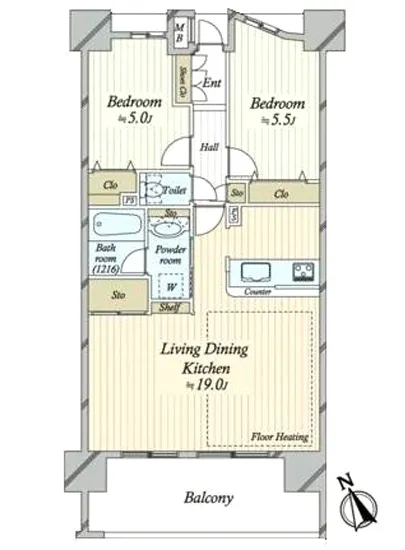 クレストフォルム上野グランステージ 9F