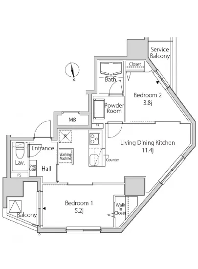 カーサスプレンディッド麻布十番駅前 503