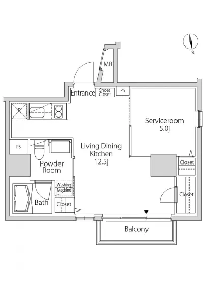 カーサスプレンディッド麻布十番駅前 103