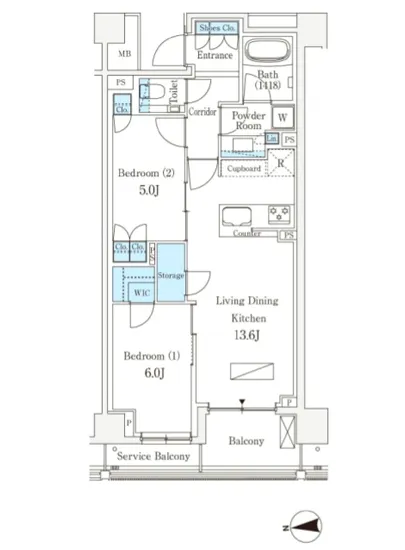パークナード恵比寿 303