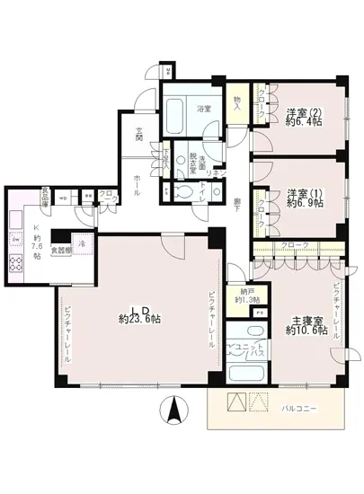 大山パークヒルズ 102