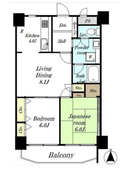 藤和白金台コープ 5F