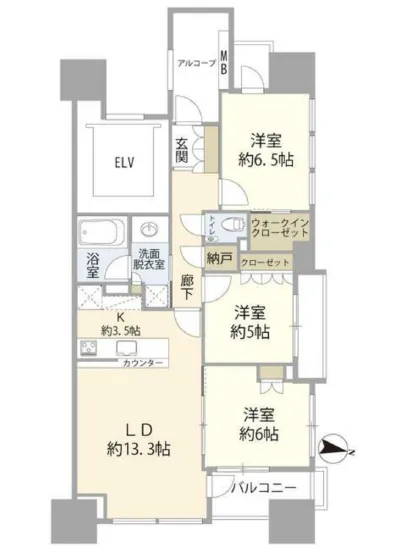 クラッシィハウス芝浦 7F