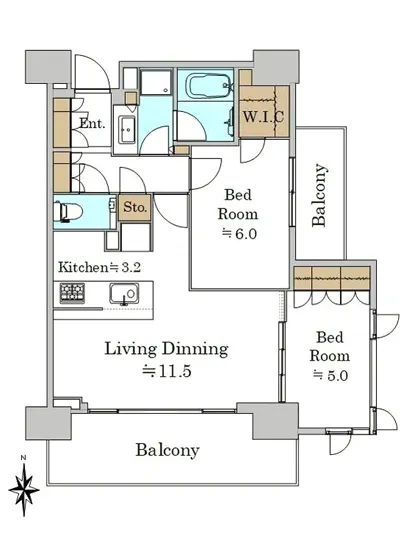 シティハウス東中野駅前 13F