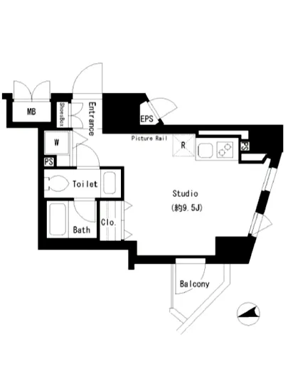 パークアクシス御徒町 1001