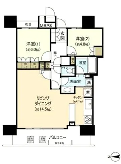 ザ・豊洲タワー 34F