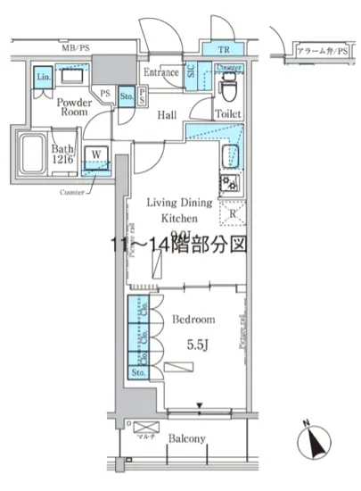 パークアクシス浅草レジデンス 1008