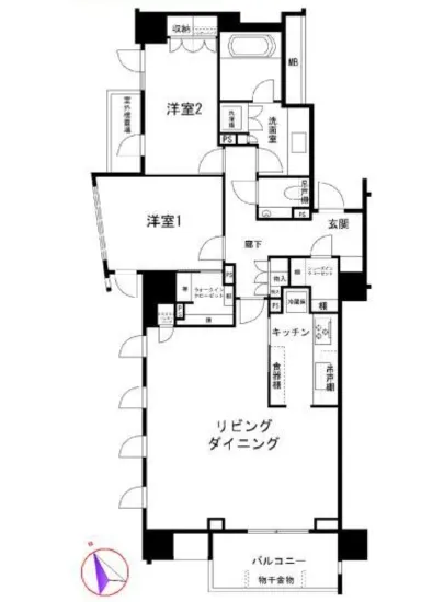 ザ・パークハウス南青山常磐松 5F
