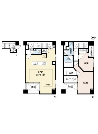 オープンレジデンス高輪台 3F