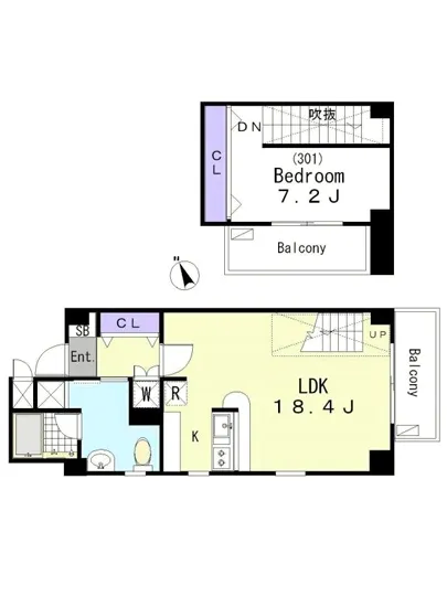 ラルコバレーノ神宮前 301