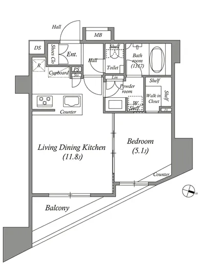 ウィルローズ茅場町 2F