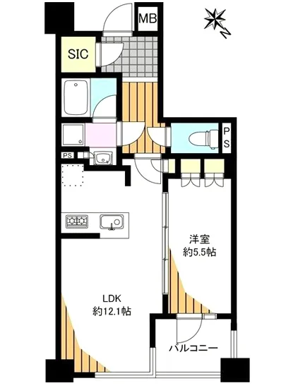 リビオ新宿御苑 4F