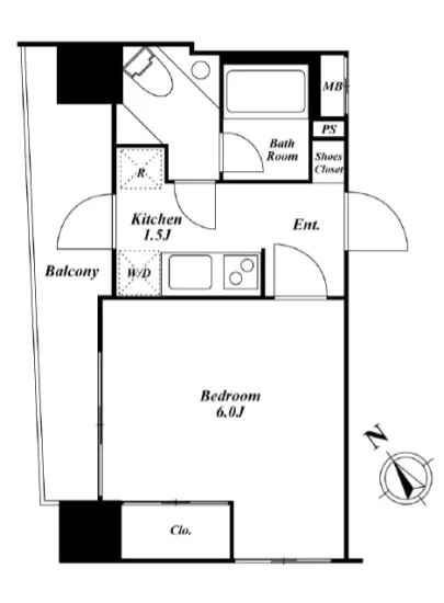 HF銀座レジデンス 204