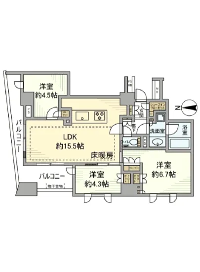 ブランズ池袋立教南 201