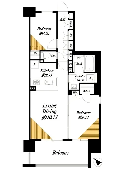 王子飛鳥山ザ・ファーストタワー&レジデンス R-7F