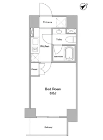 ベルフェリーク浅草橋 802