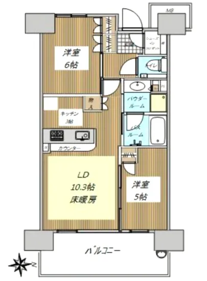 シティハウス蔵前ステーションコート 1702
