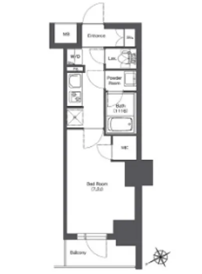 コンフォリア門前仲町ウエスト 704