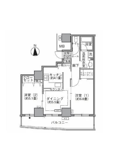 アクティ汐留 1809