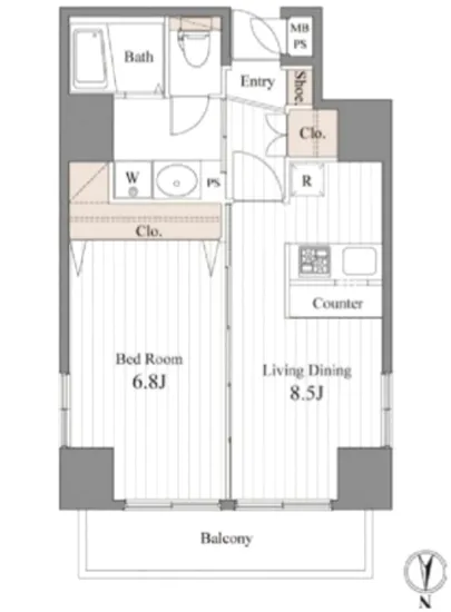 ルームピア中目黒ガーデン 703