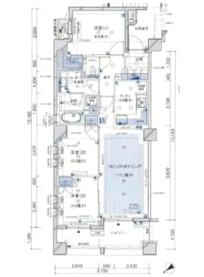 ブランズ東中野プレシアス 101