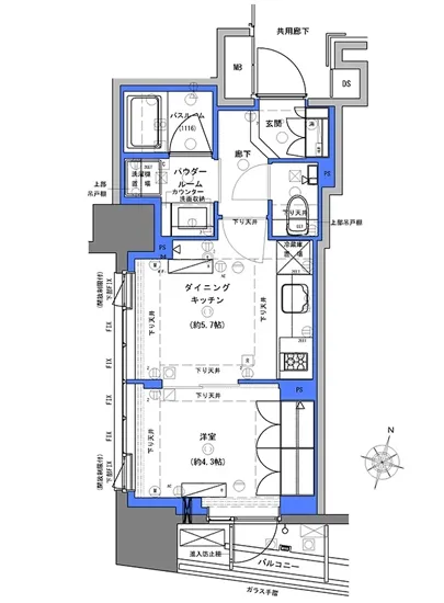 ディームス大手町ノース 403