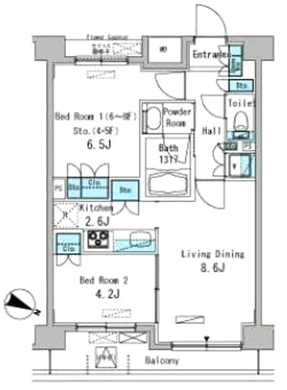 パークアクシス東十条 506