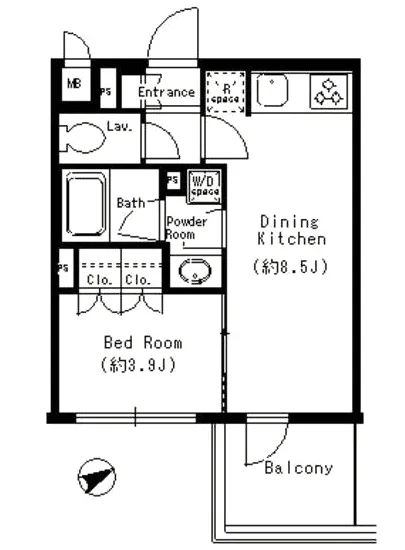 エスティメゾン四谷坂町 212