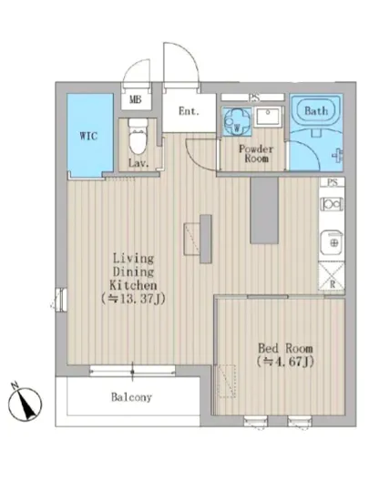 ルーチェ学芸大学 201