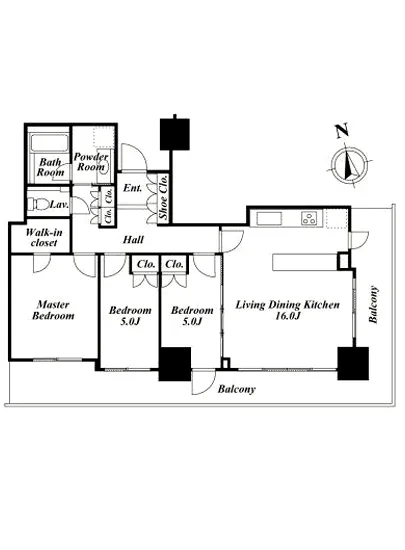 リエトコートアルクスタワー 13F