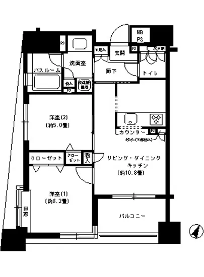 パークキューブ市ヶ谷 1101