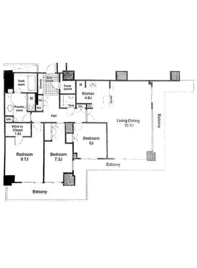 Wコンフォートタワーズウエスト W-4301