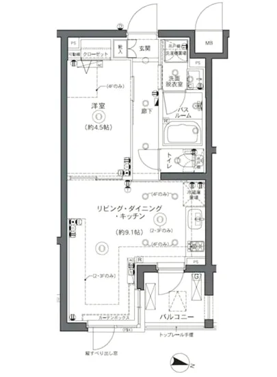 ズーム中野坂上 309