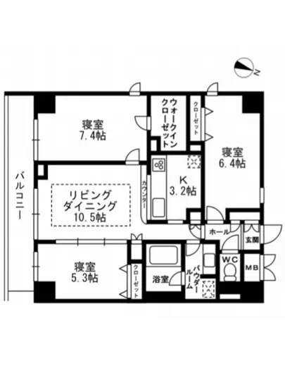 パークフラッツ学芸大学 401