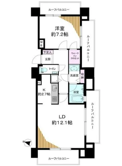 クレアール赤坂 8F