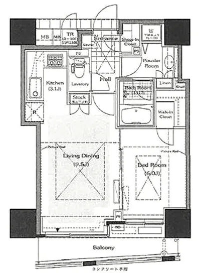 シティタワー四谷 3F